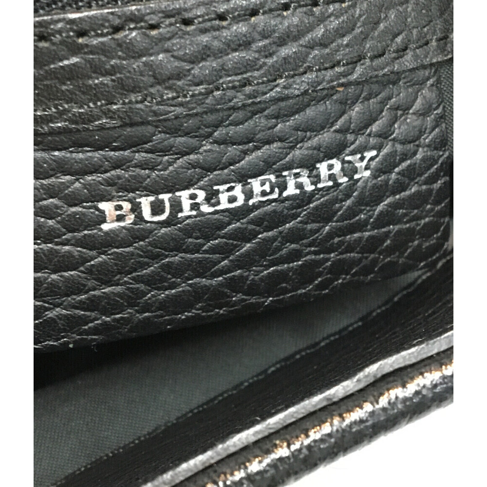 Burberry Check Buckle messenger bag crafted from black with buckle - Picture 4 of 6